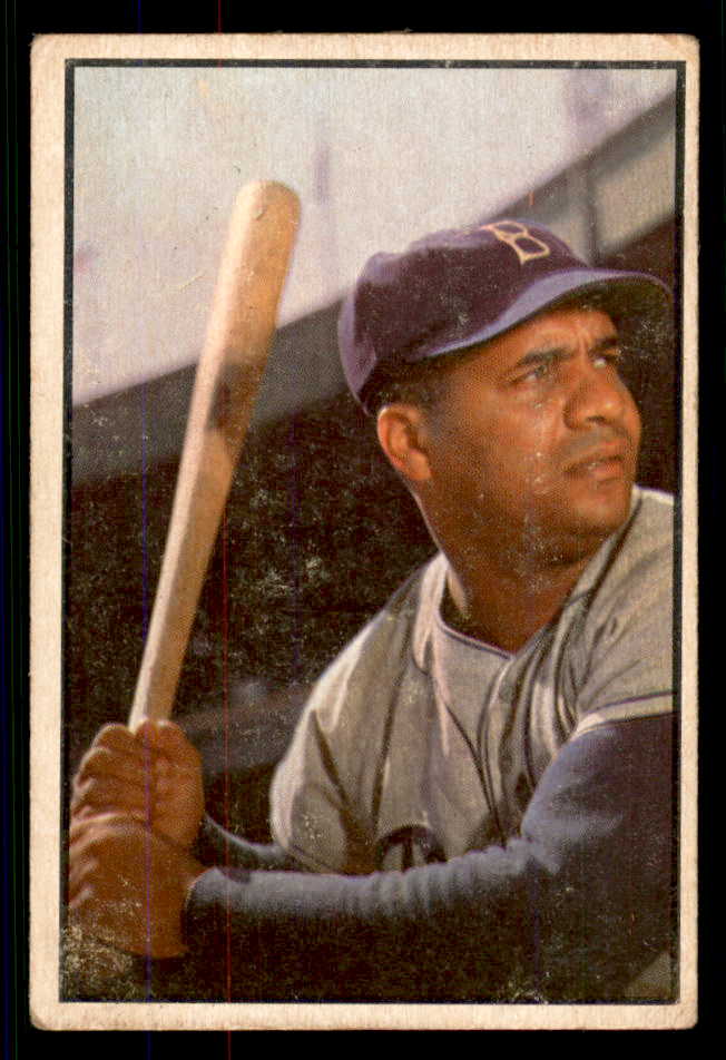 1953 Bowman Color Baseball #046 Roy Campanella Dodgers VG 555591