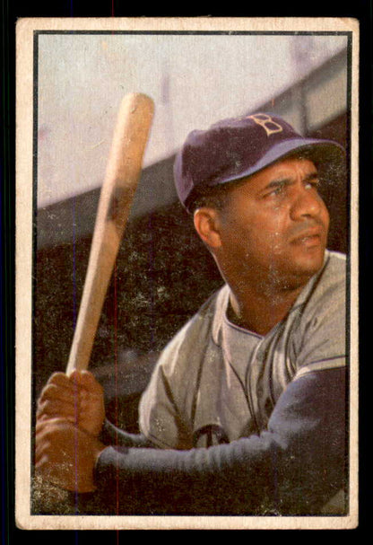 1953 Bowman Color Baseball #046 Roy Campanella Dodgers VG 555591