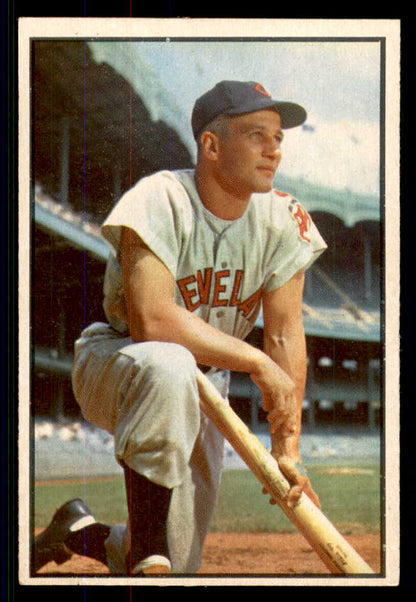 1953 Bowman Color Baseball #008 Al Rosen Indians EX-MT 555593