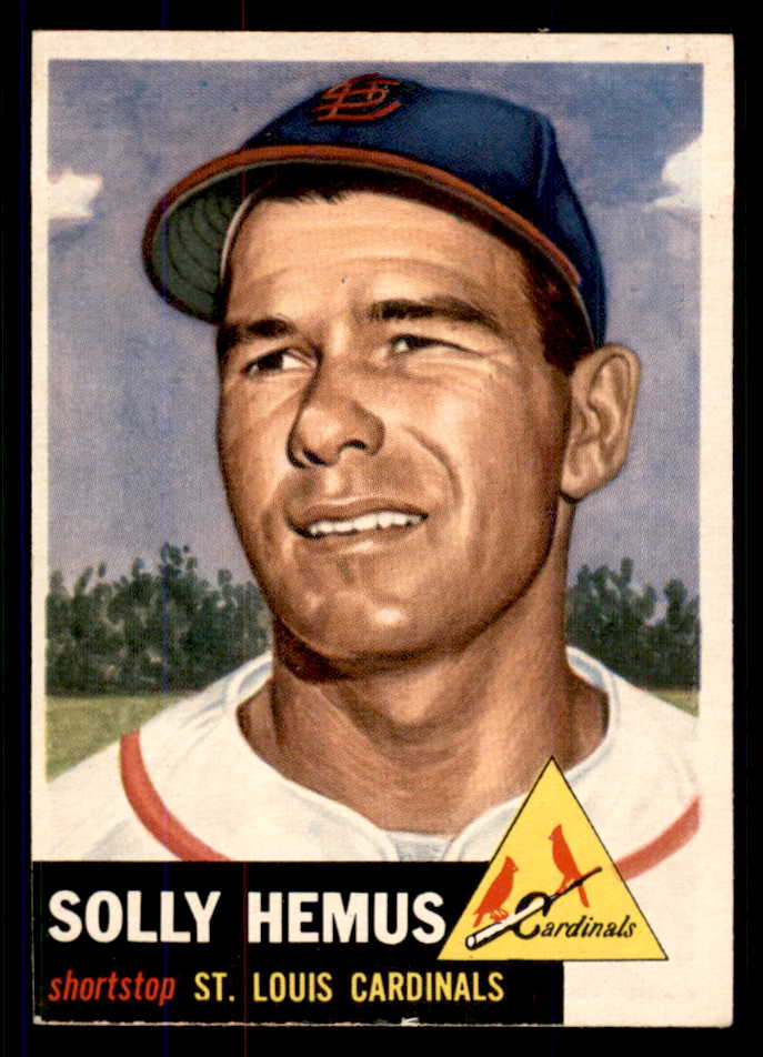 1953 Topps Baseball #231 Solly Hemus Cardinals EX-MT 555595