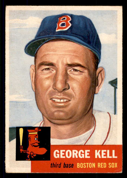 1953 Topps Baseball #138 George Kell Red Sox VG-EX 555628