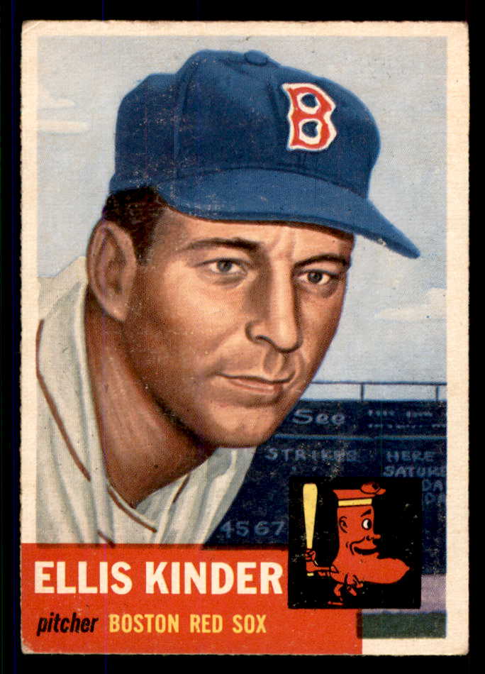 1953 Topps Baseball #044 Ellis Kinder Red Sox VG-EX 555646