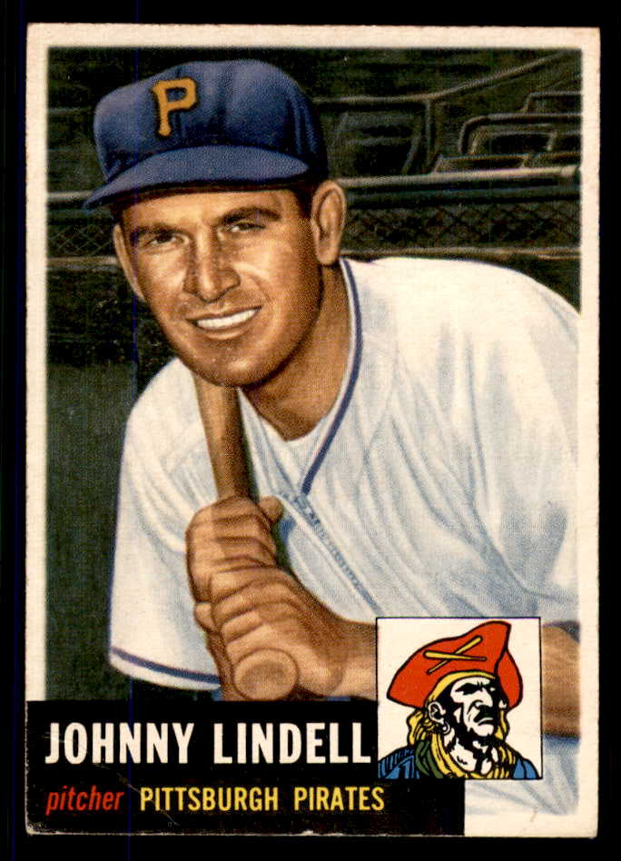 1953 Topps Baseball #230 Johnny Lindell Pirates VG-EX 555686