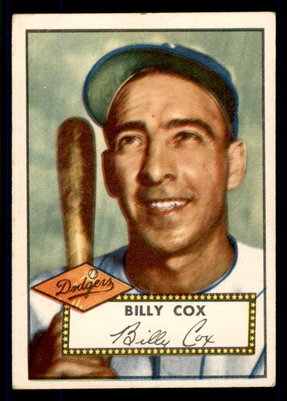 1952 Topps Baseball #232 Billy Cox Dodgers VG-EX 555695