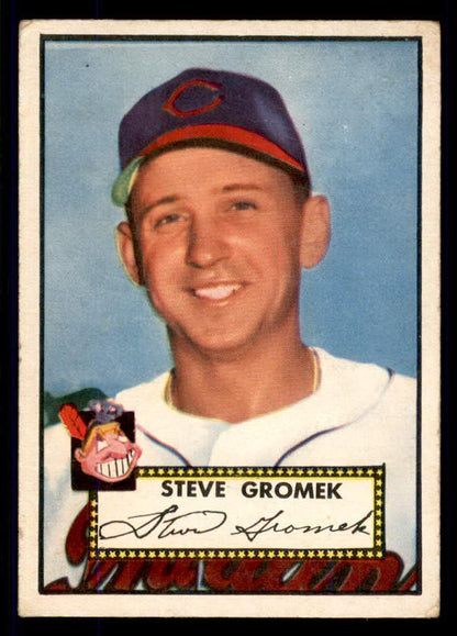 1952 Topps Baseball #258 Steve Gromek Indians VG-EX 555700
