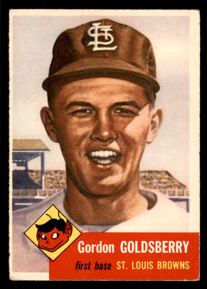 1953 Topps Baseball #200 Gordon Goldsberry Browns EX-MT 555756