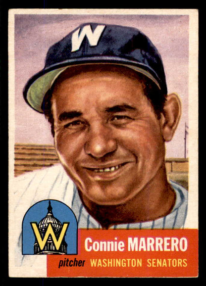 1953 Topps Baseball #013 Connie Marrero Senators EX-MT 555763