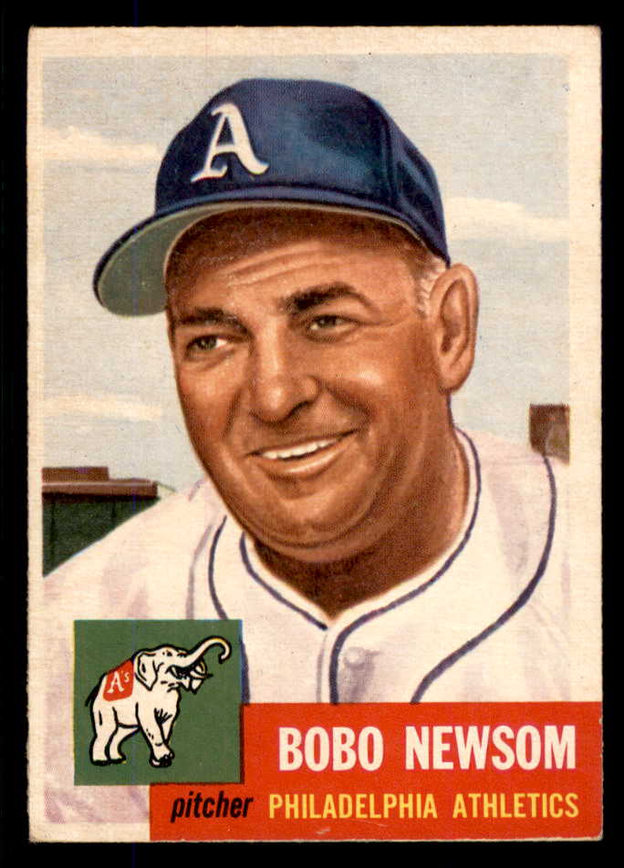 1953 Topps Baseball #015 Bobo Newsom A's EX-MT 555765