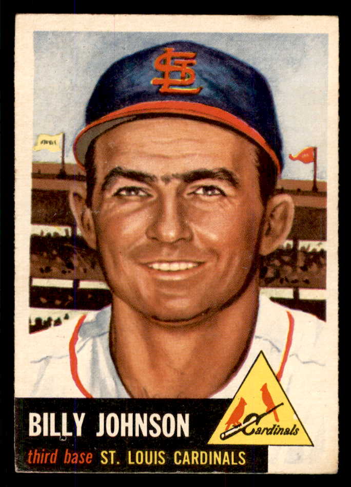 1953 Topps Baseball #021 Billy Johnson Cardinals EX-MT 555766