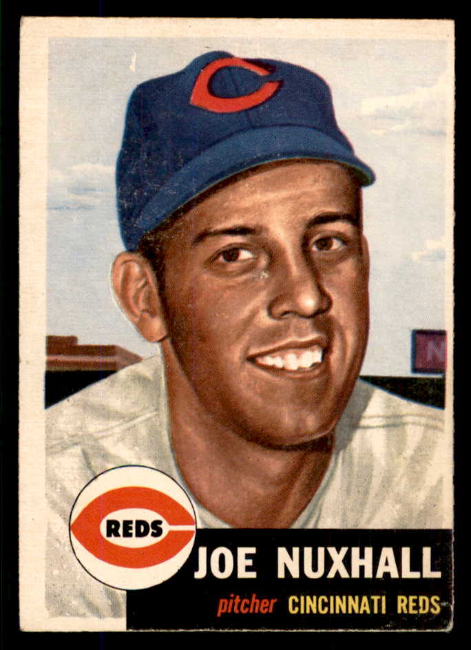 1953 Topps Baseball #105 Joe Nuxhall Reds EX-MT 555783