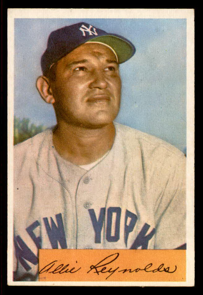1954 Bowman Baseball #113 Allie Reynolds Yankees EX-MT 555802