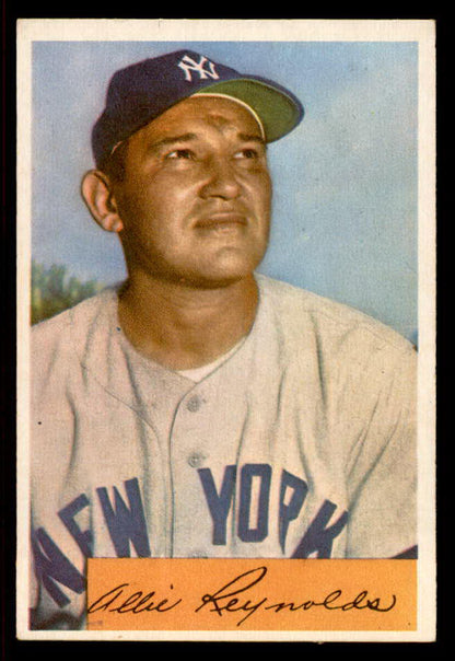 1954 Bowman Baseball #113 Allie Reynolds Yankees EX-MT 555802