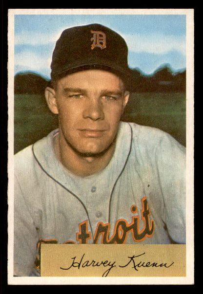 1954 Bowman Baseball #023 Harvey Kuenn Tigers EX-MT 555810