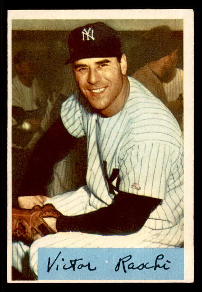 1954 Bowman Baseball #033 Vic Raschi Yankees EX+/EX-MT No Trade 555812