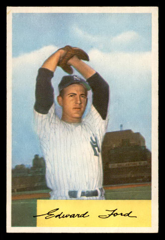 1954 Bowman Baseball #177 Whitey Ford Yankees EX-MT 555818