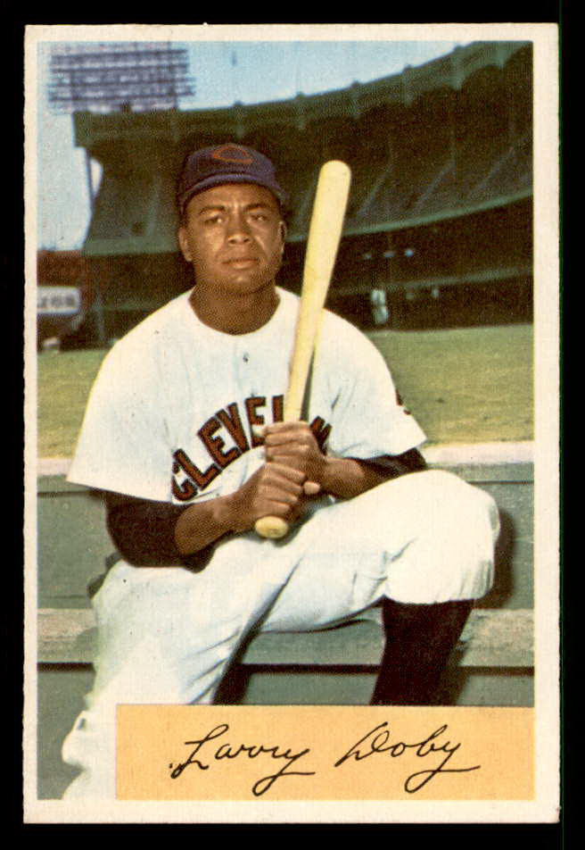 1954 Bowman Baseball #084 Larry Doby Indians EX-MT/NR-MT 555822