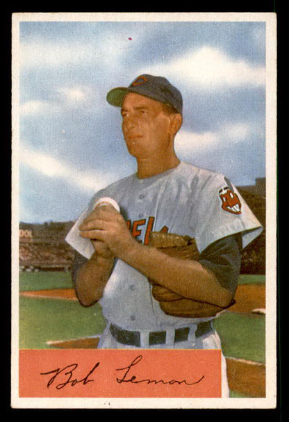 1954 Bowman Baseball #196 Bob Lemon Indians EX-MT 555826