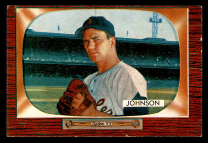 1955 Bowman Baseball #157 Ernie Johnson Braves EX+/EX-MT Error 555838
