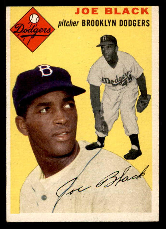 1954 Topps Baseball #098 Joe Black Dodgers EX-MT 555861