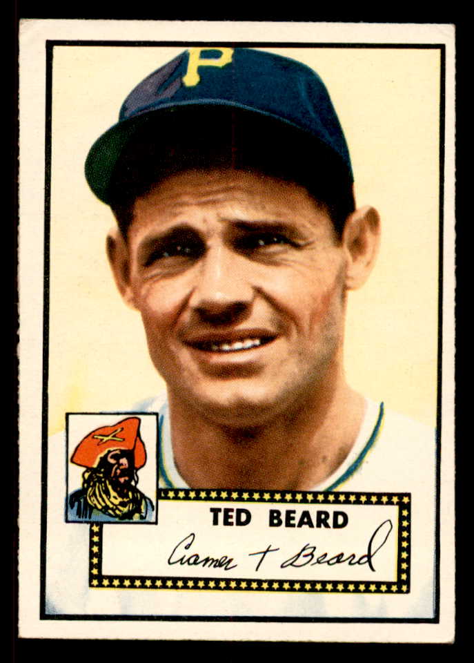 1952 Topps Baseball #150 Ted Beard Pirates EX-MT 555912