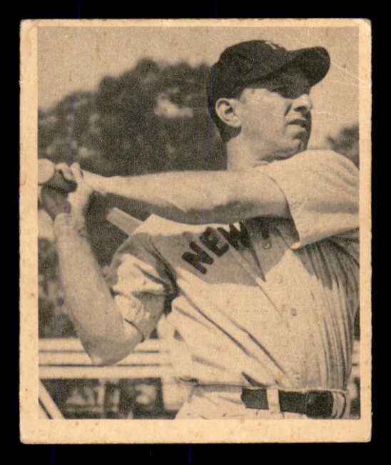 1948 Bowman Baseball #019 Tommy Henrich Yankees Good ink back 555918