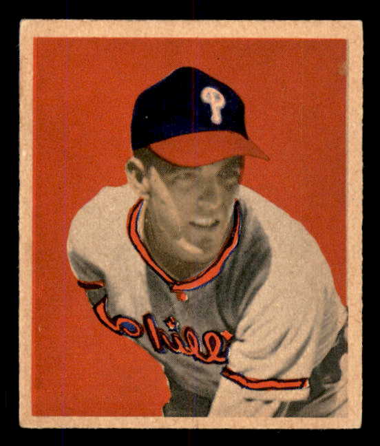 1949 Bowman Baseball #014 Curt Simmons Phillies EX+/EX-MT 555943