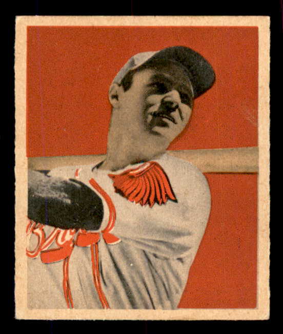 1949 Bowman Baseball #072 Tommy Holmes Braves EX-MT 555958