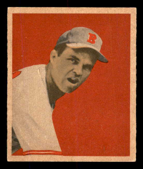 1949 Bowman Baseball #047 Johnny Sain Braves EX-MT 555984