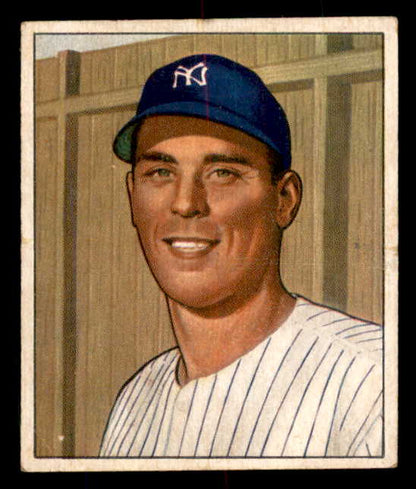 1950 Bowman Baseball #100 Vic Raschi Yankees VG-EX 556032