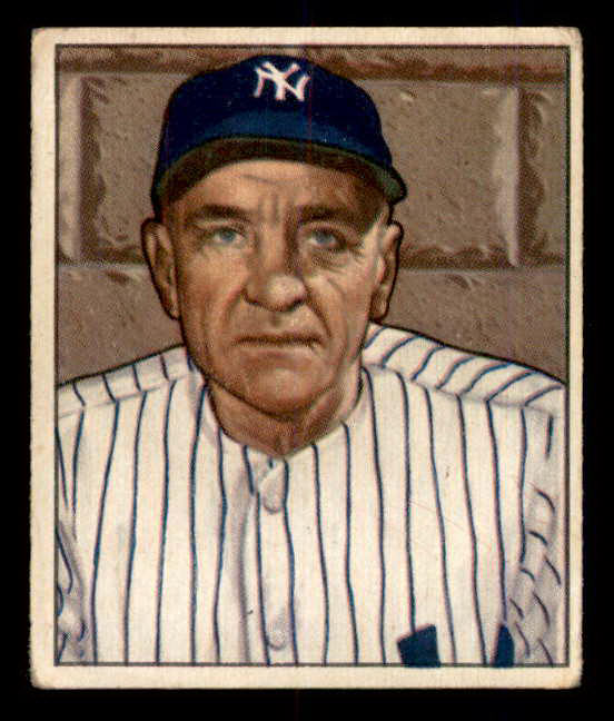 1950 Bowman Baseball #217 Casey Stengel Yankees VG-EX No Copyright 556038