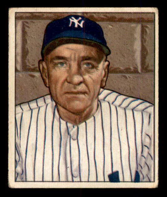 1950 Bowman Baseball #217 Casey Stengel Yankees VG-EX No Copyright 556038