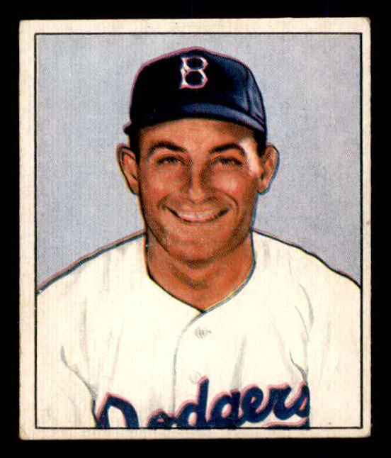 1950 Bowman Baseball #058 Carl Furillo Dodgers VG-EX 556043