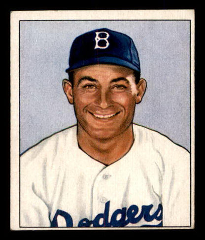 1950 Bowman Baseball #058 Carl Furillo Dodgers VG-EX 556044
