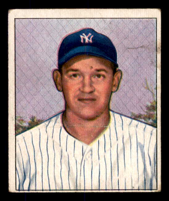 1950 Bowman Baseball #138 Allie Reynolds Yankees VG 556065