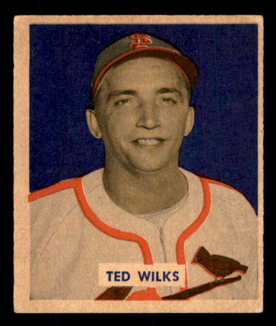 1949 Bowman Baseball #137 Ted Wilks Cardinals EX-MT 556102