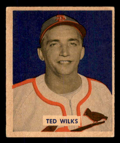 1949 Bowman Baseball #137 Ted Wilks Cardinals EX-MT 556102