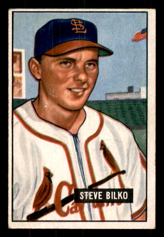 1951 Bowman Baseball #265 Steve Bilko Cardinals EX-MT 556184