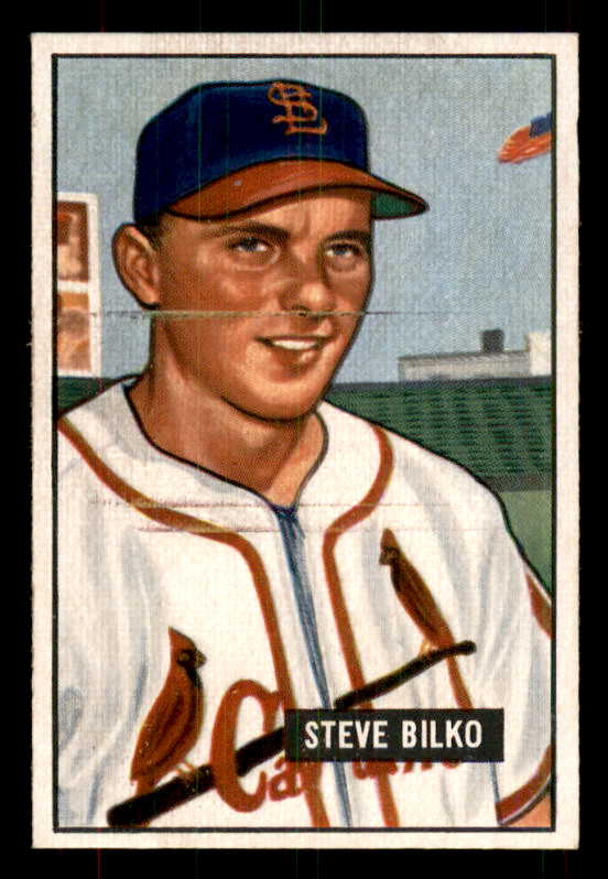 1951 Bowman Baseball #265 Steve Bilko Cardinals EX-MT 556185