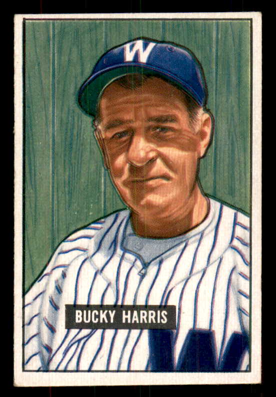 1951 Bowman Baseball #275 Bucky Harris Senators EX-MT 556188
