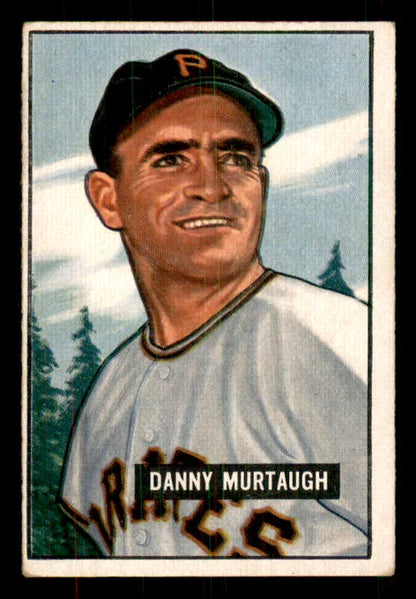 1951 Bowman Baseball #273 Danny Murtaugh Pirates VG-EX 556194