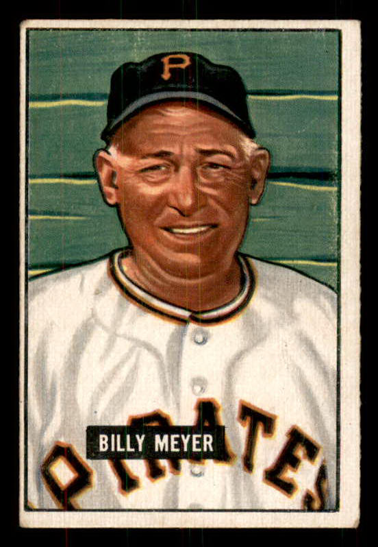 1951 Bowman Baseball #272 Billy Meyer Pirates VG-EX 556195