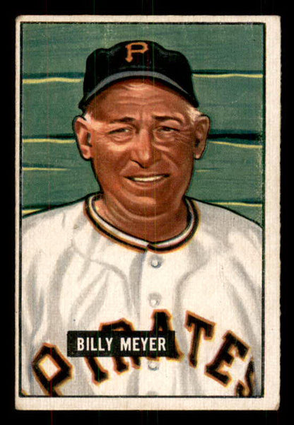 1951 Bowman Baseball #272 Billy Meyer Pirates VG-EX 556195