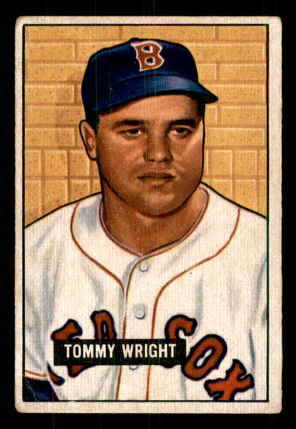 1951 Bowman Baseball #271 Tommy Wright Red Sox VG-EX 556196