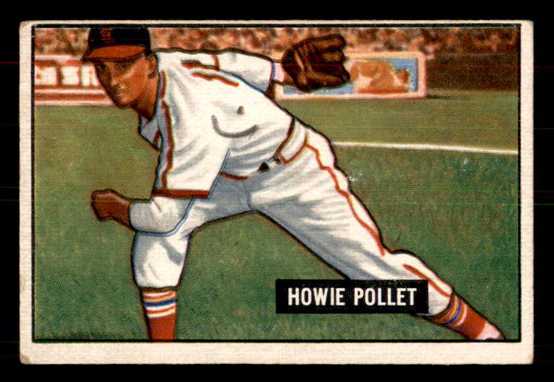 1951 Bowman Baseball #263 Howie Pollet Pirates VG-EX 556198