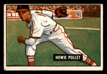 1951 Bowman Baseball #263 Howie Pollet Pirates VG-EX 556198