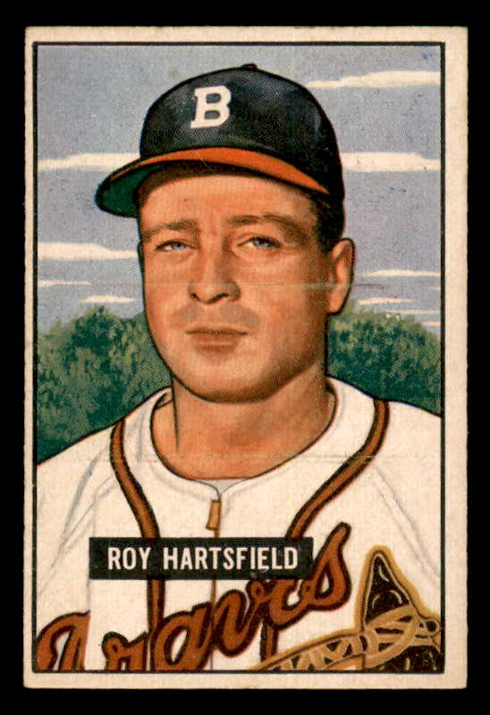 1951 Bowman Baseball #277 Roy Hartsfield Braves EX+/EX-MT 556213