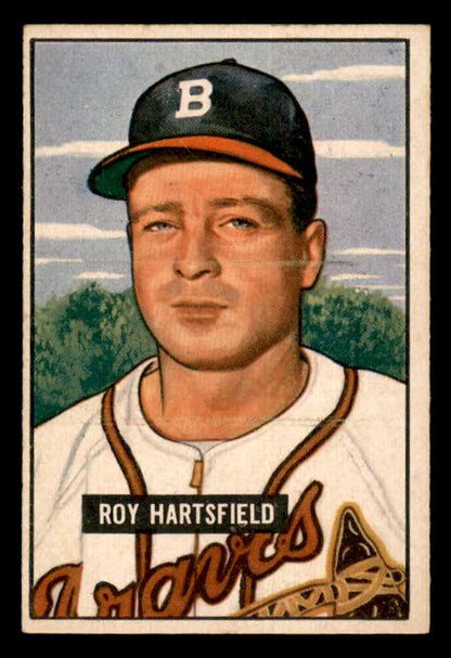 1951 Bowman Baseball #277 Roy Hartsfield Braves EX+/EX-MT 556213