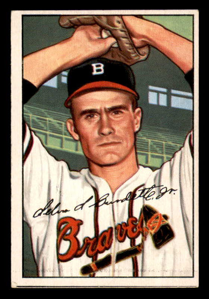 1952 Bowman Baseball #244 Lew Burdette Braves EX 556238