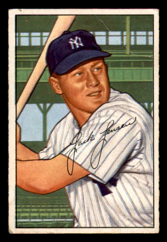 1952 Bowman Baseball #161 Jackie Jensen Senators EX 556241