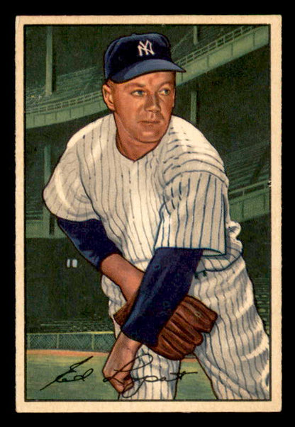 1952 Bowman Baseball #017 Eddie Lopat Yankees EX-MT 556243